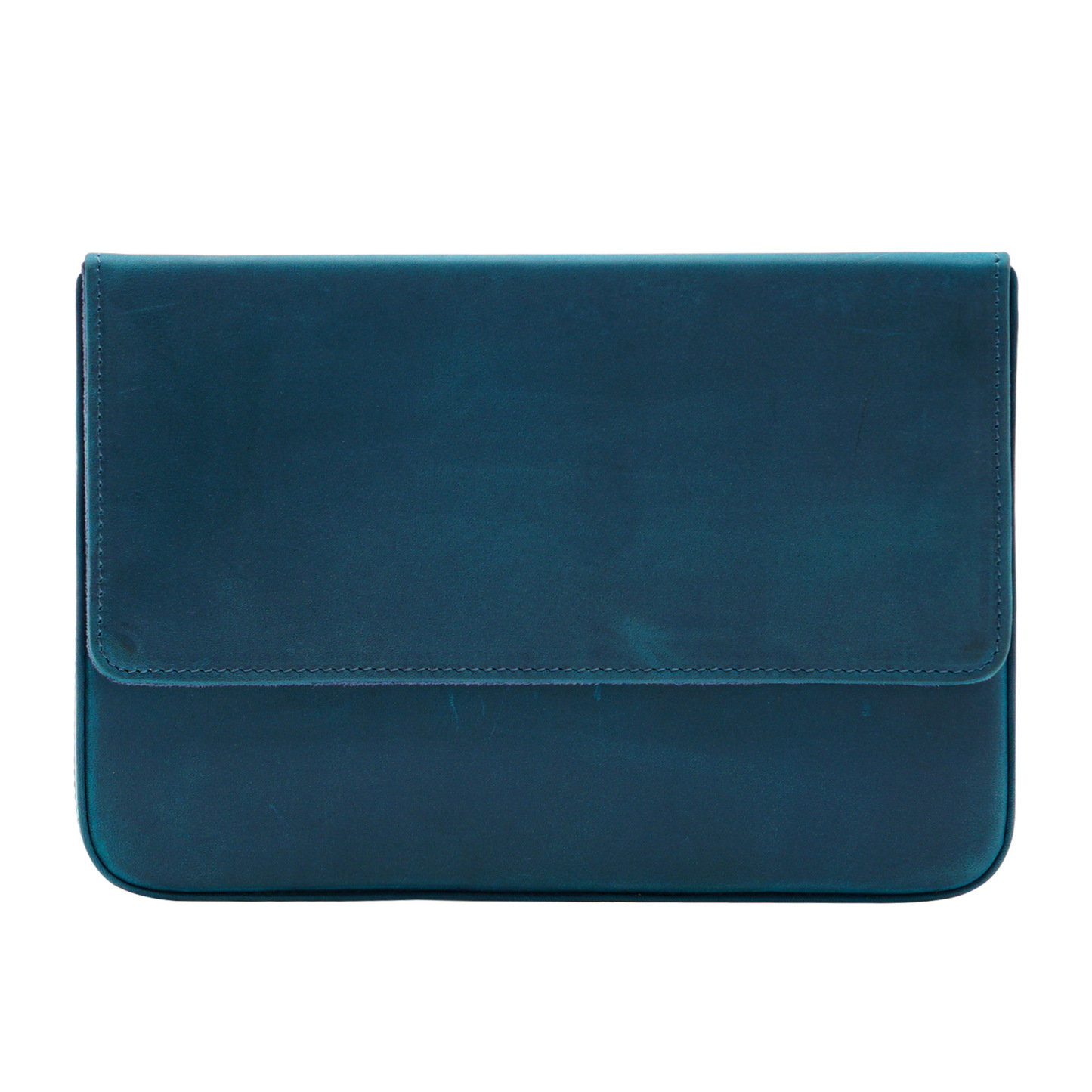 革 ペンケース 12本入れ 硬い筆箱 万年筆収納