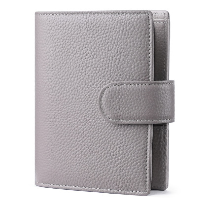 A7 財布式 6穴 バインダー 大容量収納 革カバー ノート