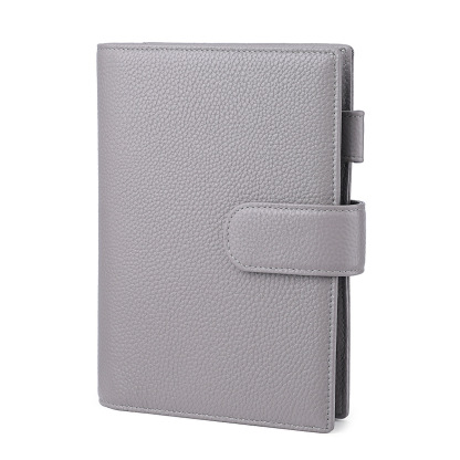 財布式 B6 革 ノート カバー