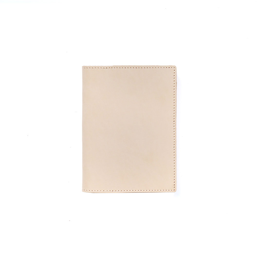 原色 A6 革 ノート カバー