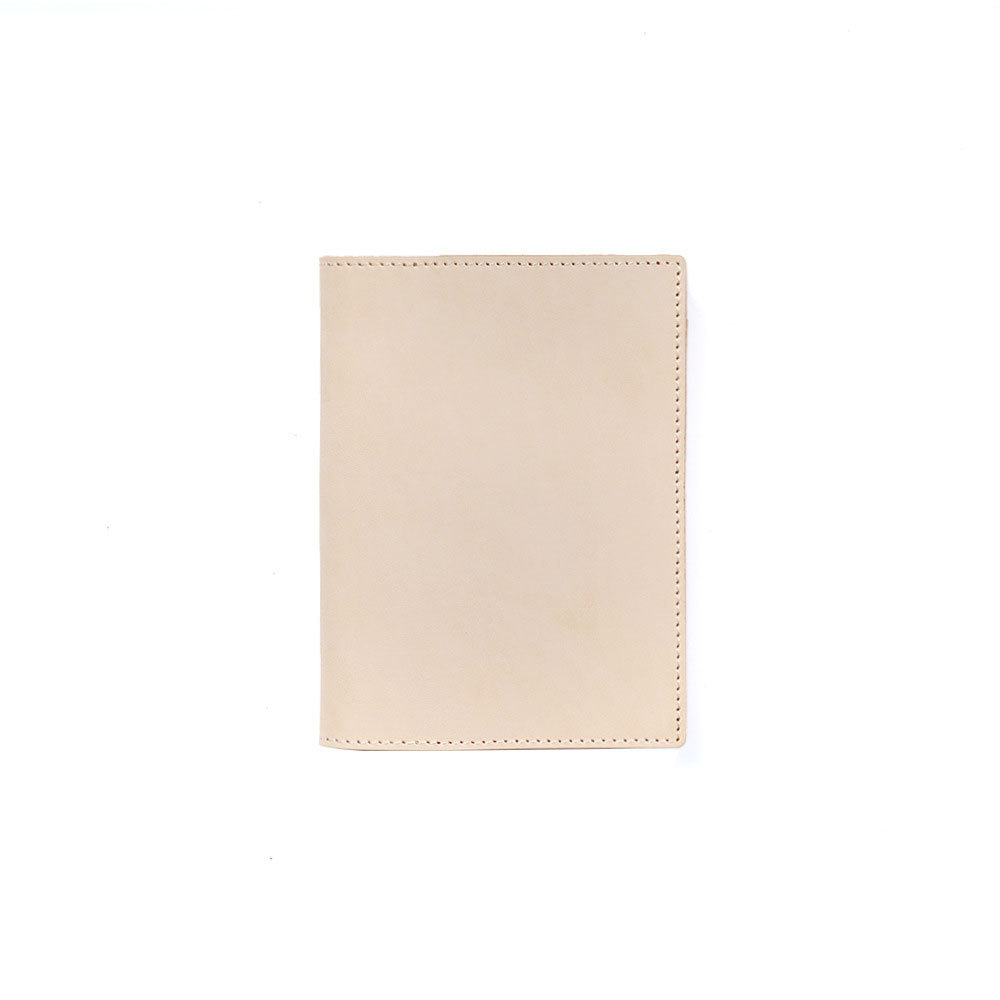 原色 A6 革 ノート カバー