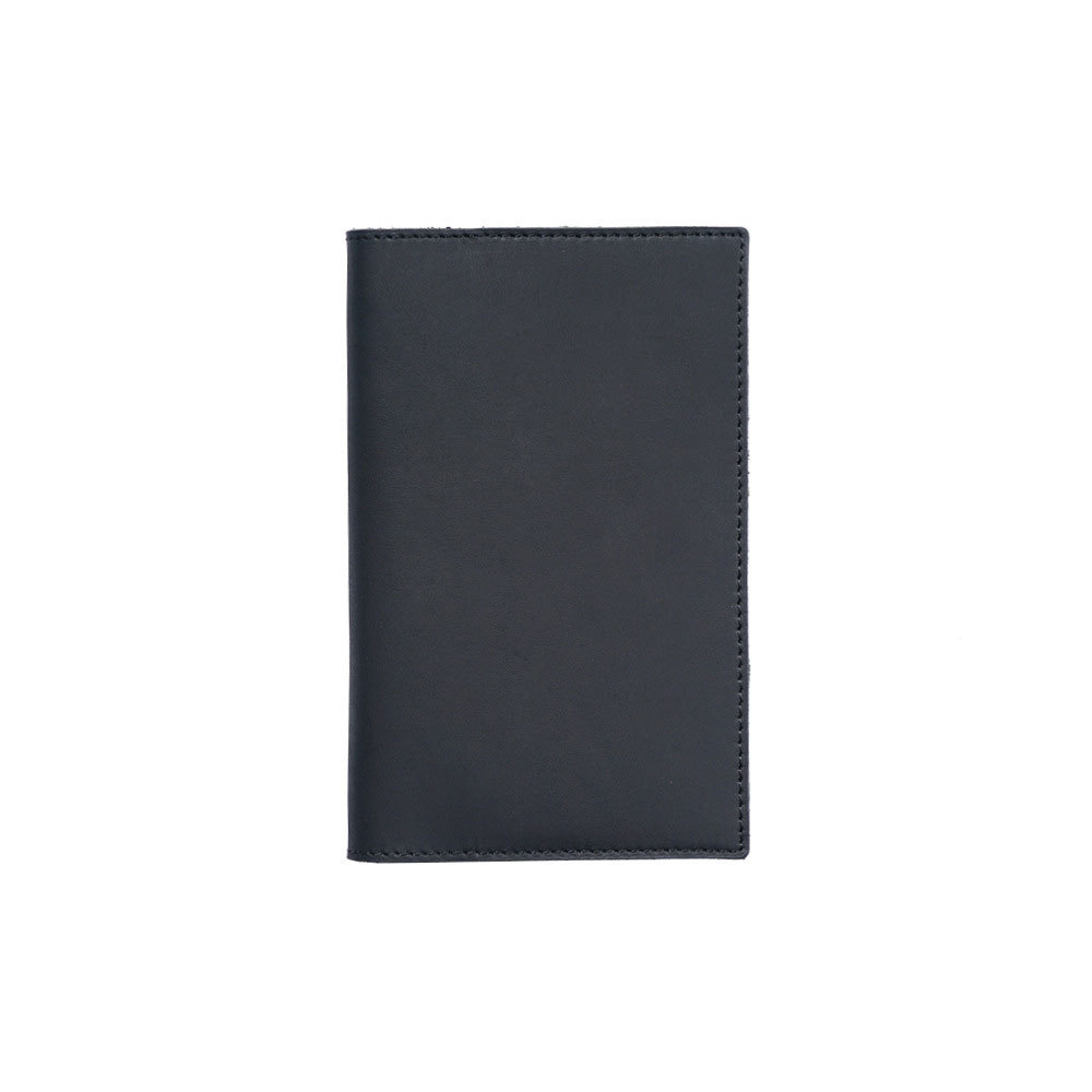 B6 革 ノート カバー ペンホルダー カードホルダー付き