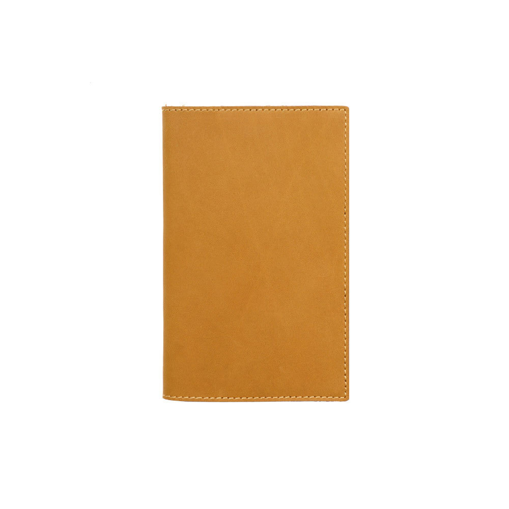 B6 革 ノート カバー ペンホルダー カードホルダー付き