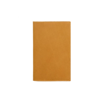 B6 革 ノート カバー ペンホルダー カードホルダー付き