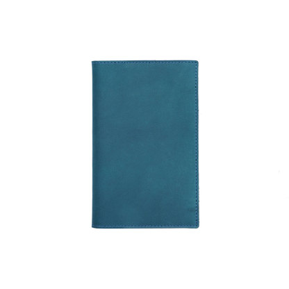 B6 革 ノート カバー ペンホルダー カードホルダー付き