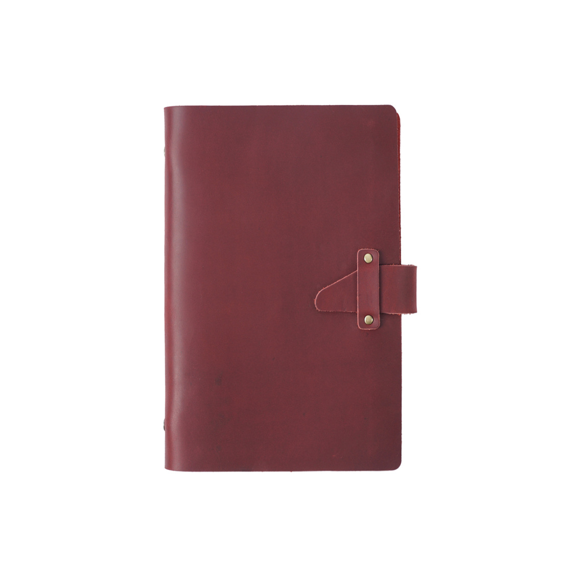 A6 6穴 バインダー 革鞐閉め 革カバー ノート