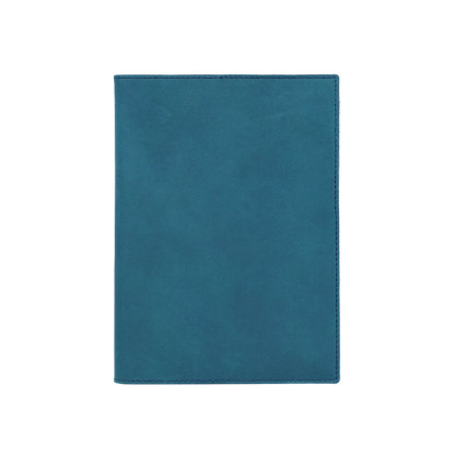 A5 革 ノート カバー ペンホルダー カードホルダー付き