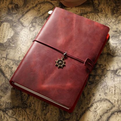 A5 システム手帳 革カバー ノート