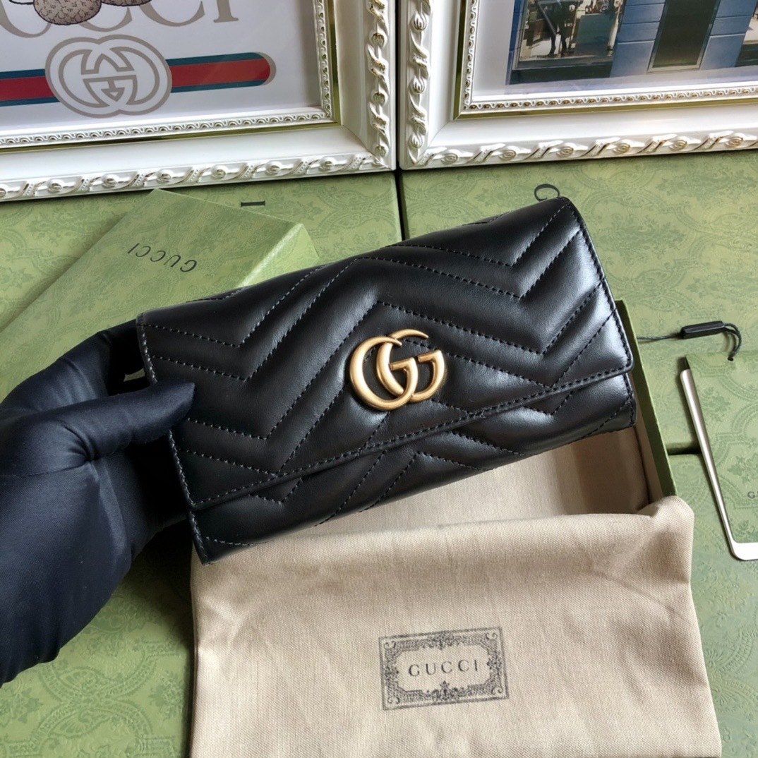 GUCCI(グッチ) 〔オフィディア〕GG コンチネンタルウォレット