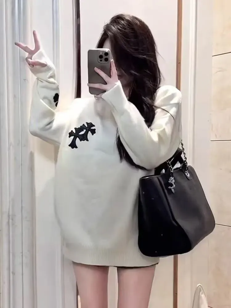 クロムハーツ「Chrome Hearts」ヴィンテージ ニット スウェット