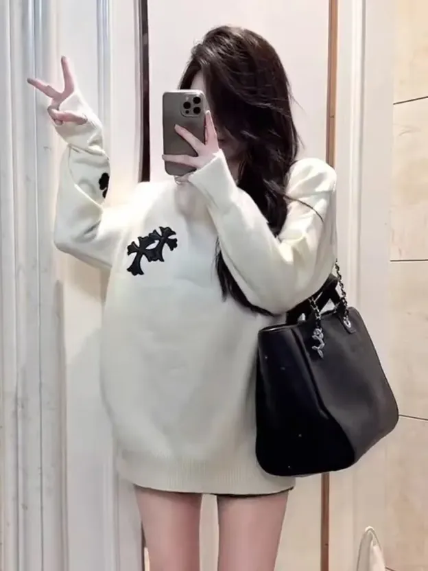 クロムハーツ「Chrome Hearts」ヴィンテージ ニット スウェット