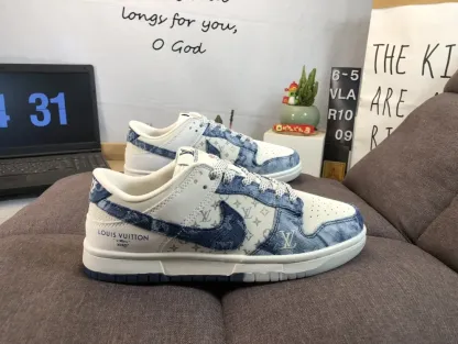 「コラボモデル」Louis Vuitton x Nike SB Dunk Low スニーカー