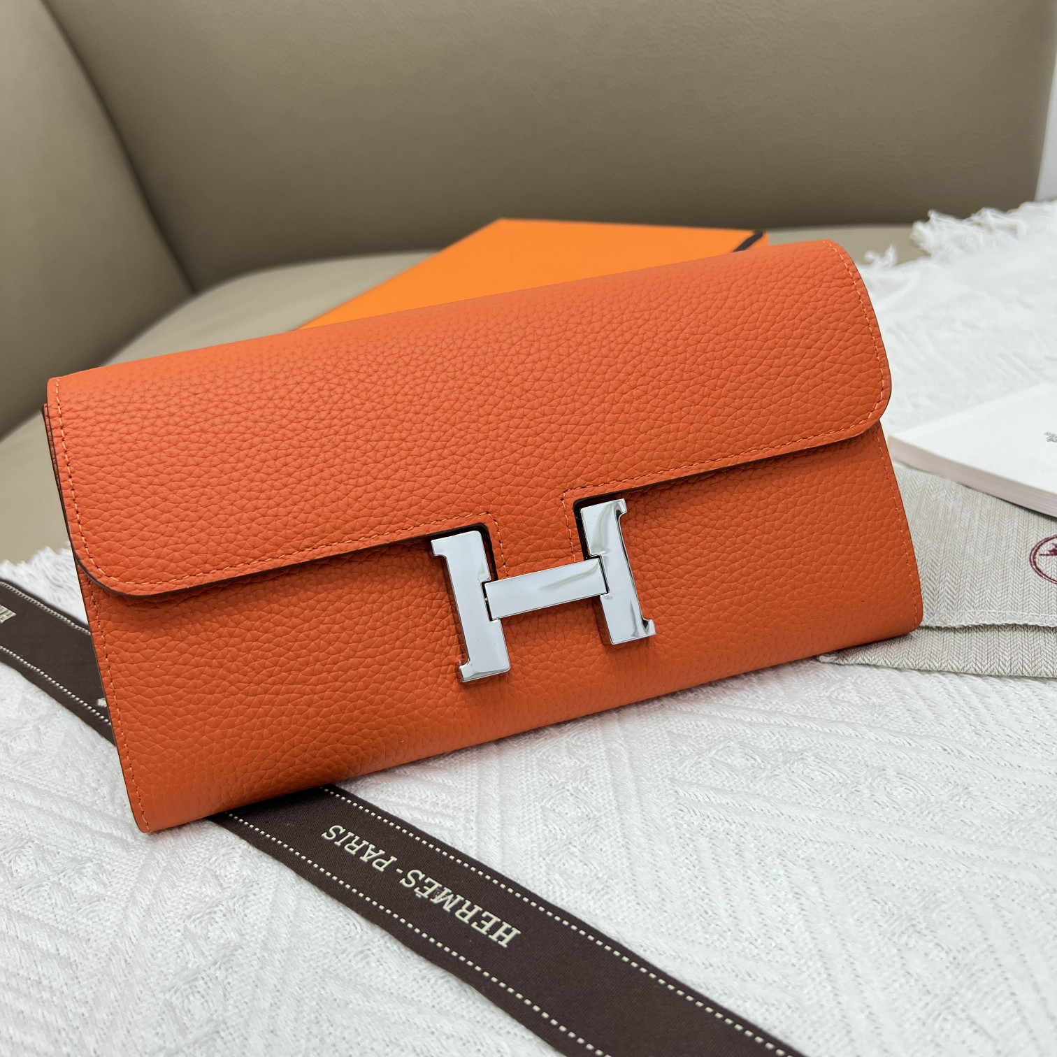 エルメス(Hermès) コンスタンス ロングウォレット - エプソムレザー 10色