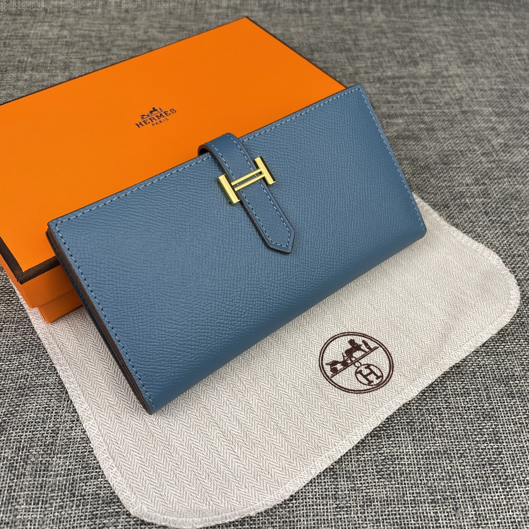 エルメス「Hermès」ベアーン モノクローム ウォレット 6色