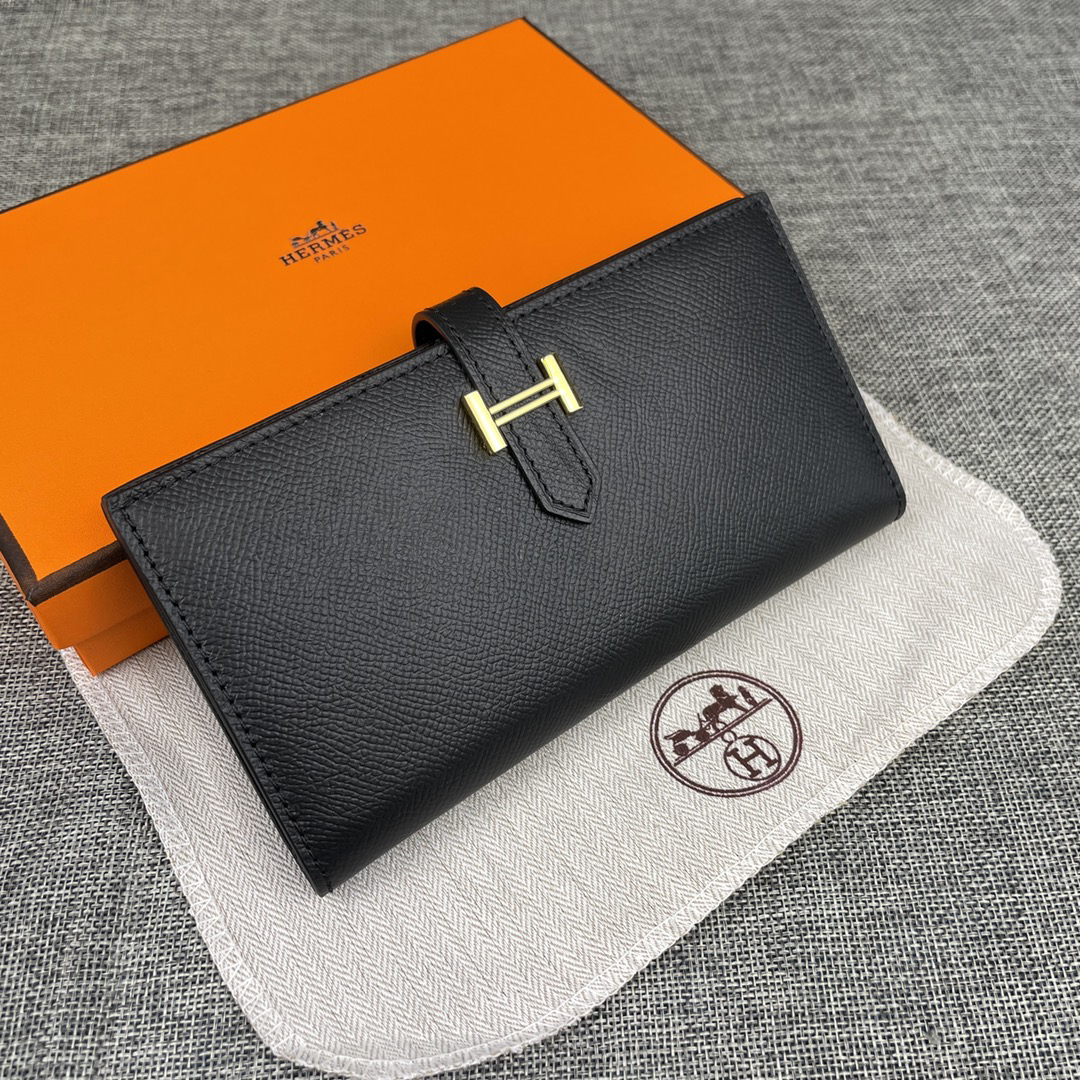 エルメス「Hermès」ベアーン モノクローム ウォレット 6色