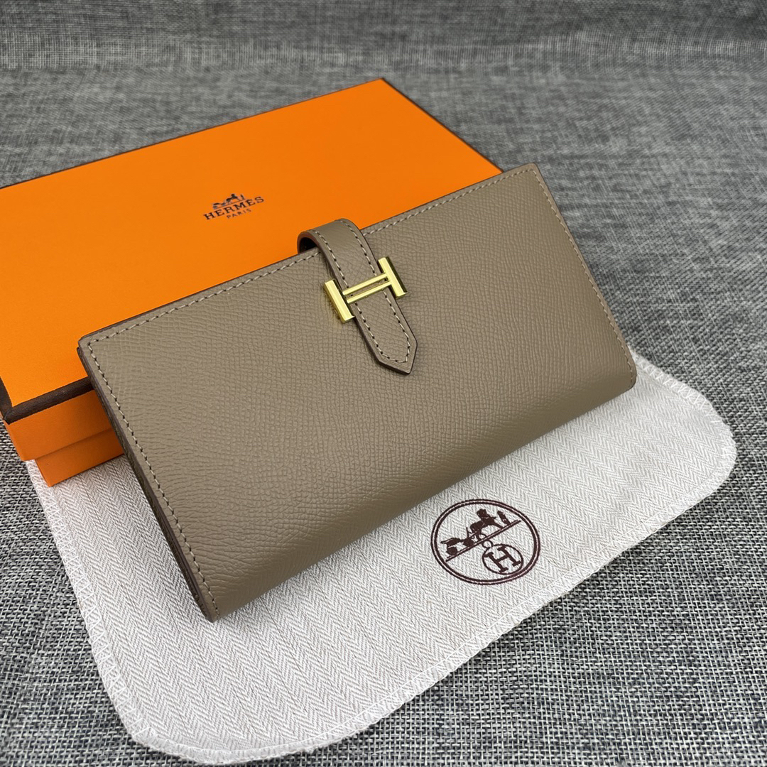 エルメス「Hermès」ベアーン モノクローム ウォレット 6色