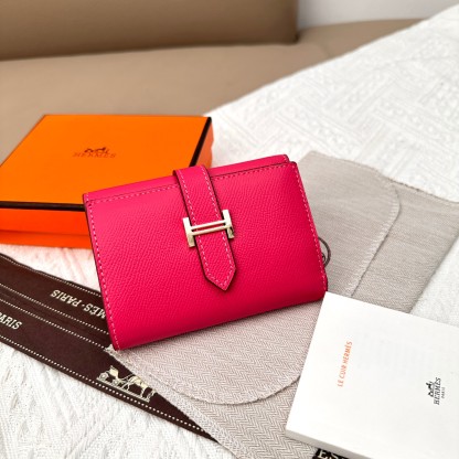 エルメス「Hermès」ベアーン コンパクト ウォレット 10色