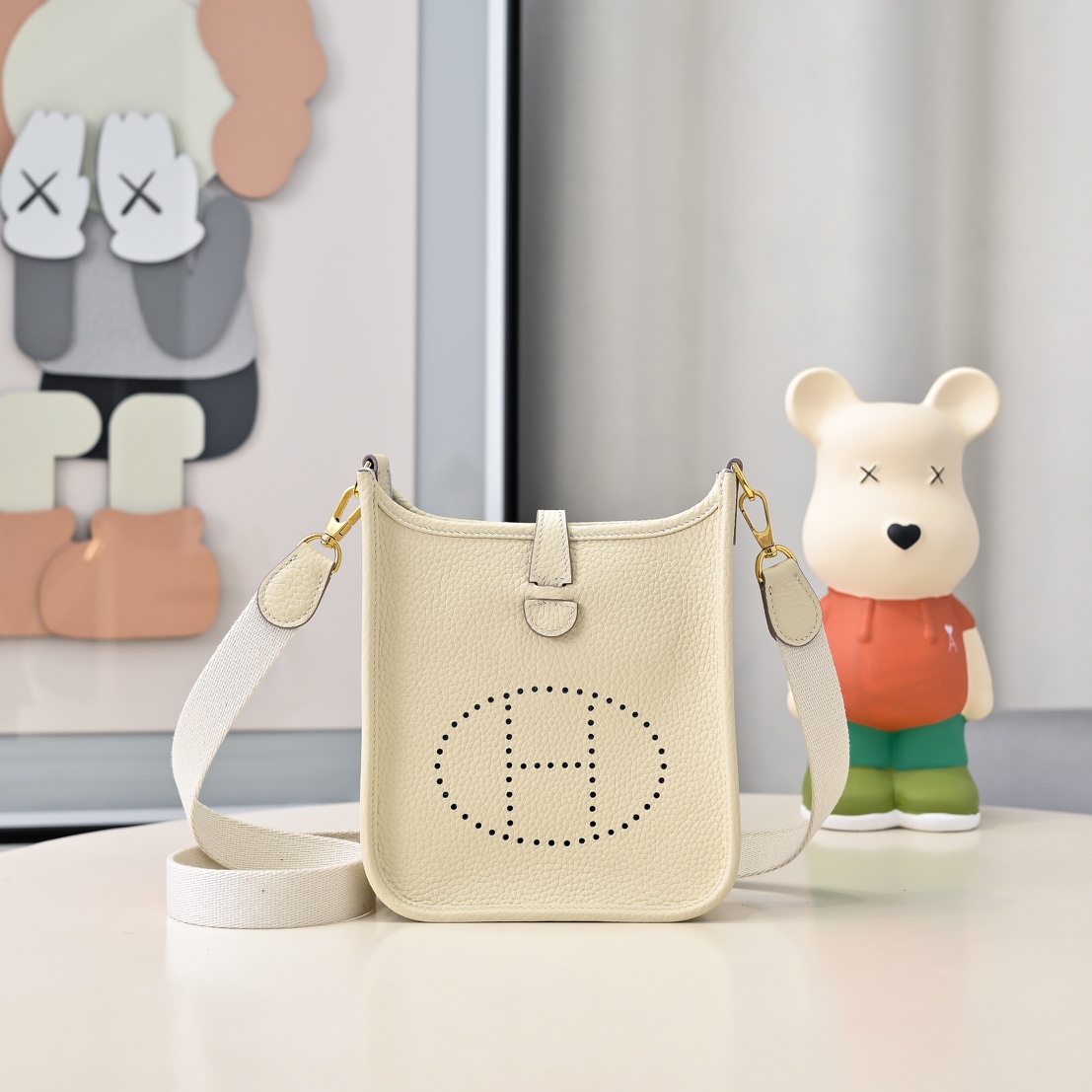 エルメス「Hermès」エヴェリン ミニ 17CM バッグ「EVELYNE MINI BAG」