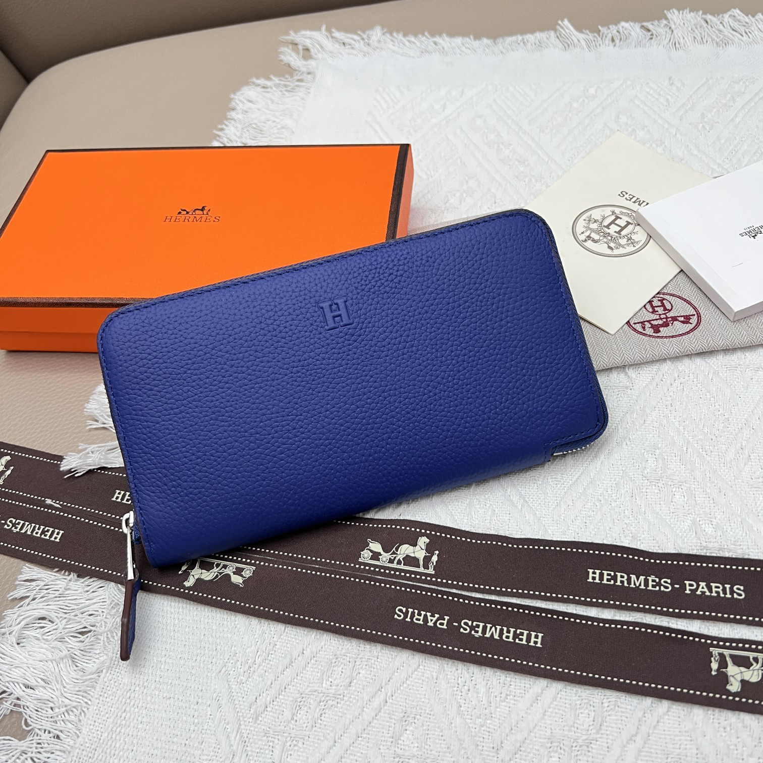 エルメス「Hermès」ベアーン モノクローム ウォレット 10色