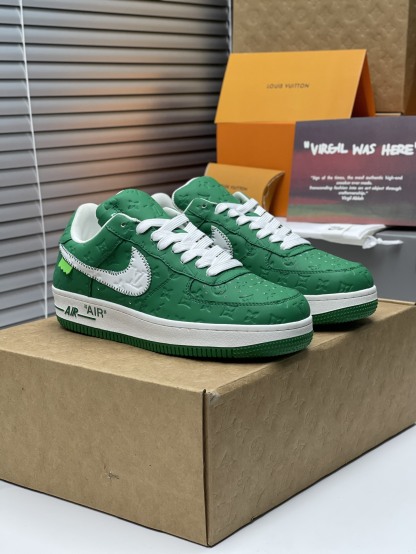 「コラボモデル」Louis Vuitton x Nike Air Force 1 Low【新商品発売】七色