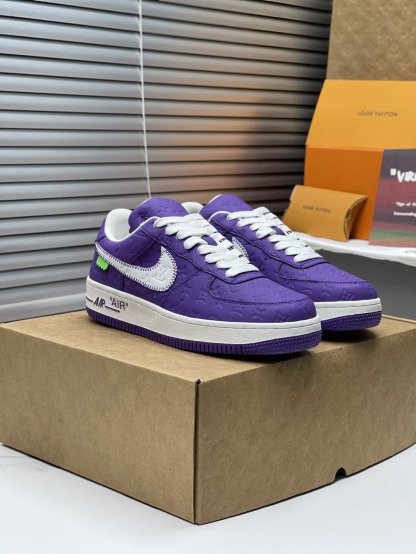 「コラボモデル」Louis Vuitton x Nike Air Force 1 Low【新商品発売】七色