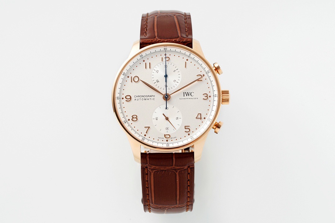 アイ・ダブリュー・シー「IWC」 ポルトギーゼ クロノグラフ メンズウォッチ41MM