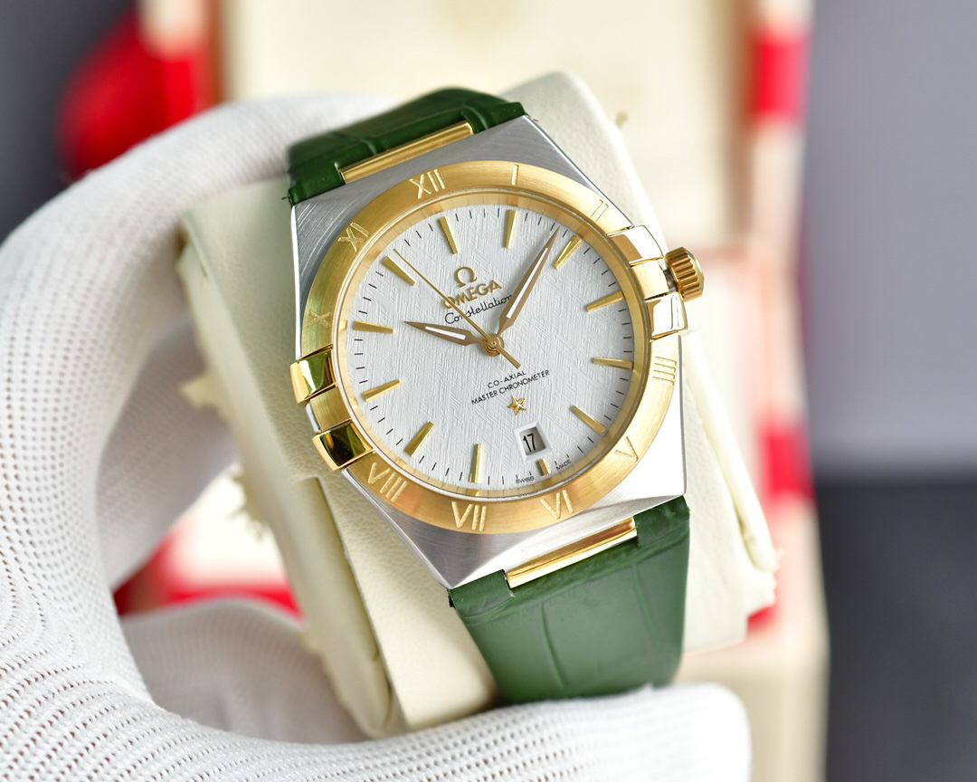 オメガ［Omega］「Constellation Gents’」星座シリーズ第五世代の公式商品紹介を整理しました。39MM
