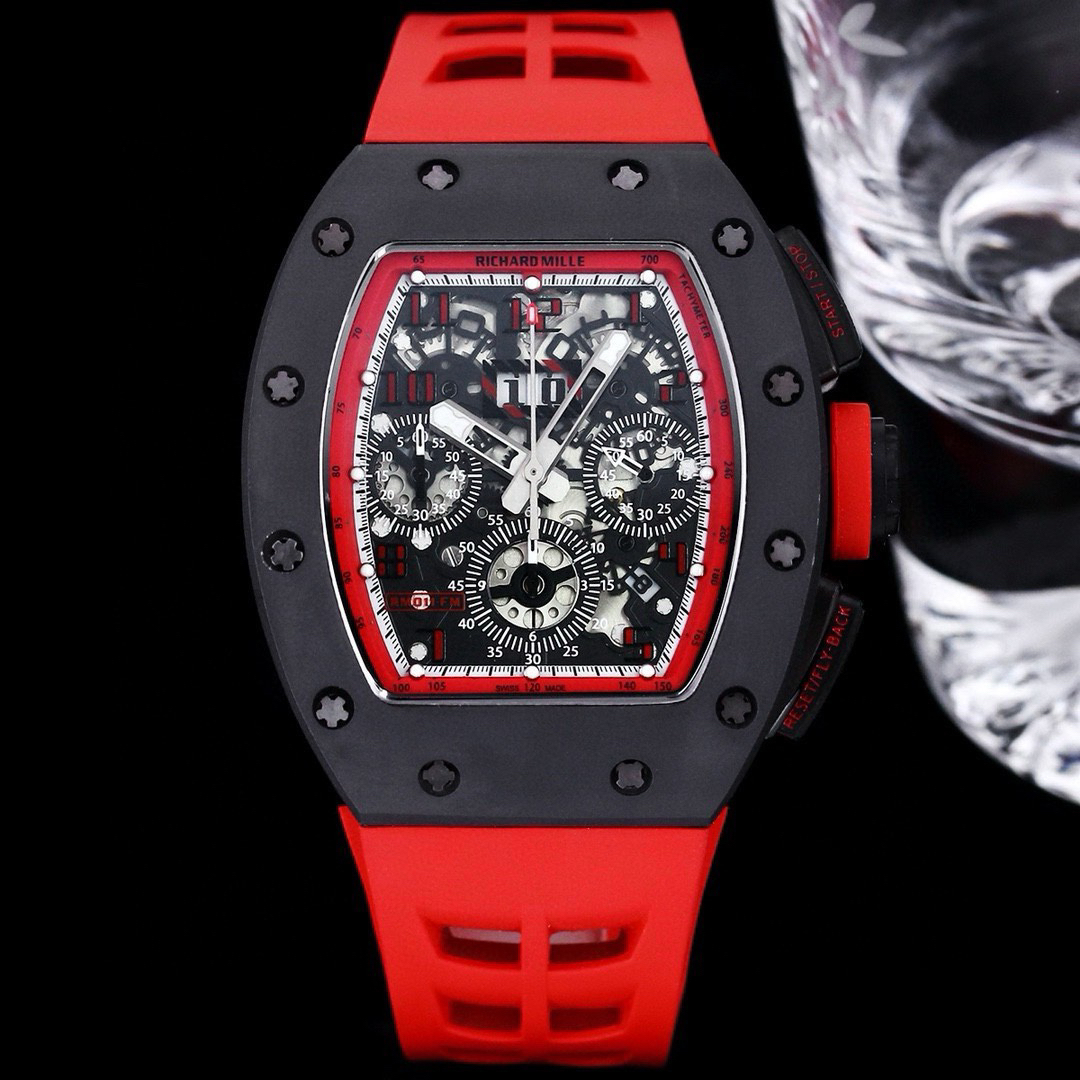 リシャール ミル「Richard Mille」カーボンファイバー クロノグラフ RM011 50MM