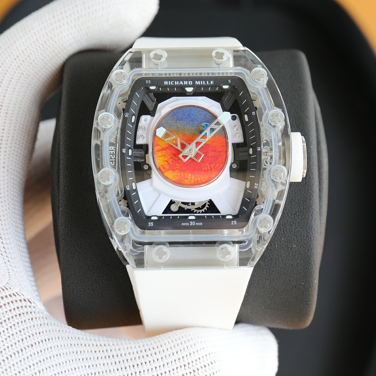 リシャール ミル「Richard Mille」トゥールビヨン ファレル・ウィリアムズ メンズウォッチ40MM