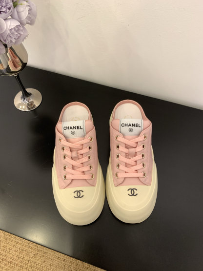 シャネル［Chanel］25C デッキシューズ パンダカラー スニーカー-ISETAN PRESTIGE CURATED