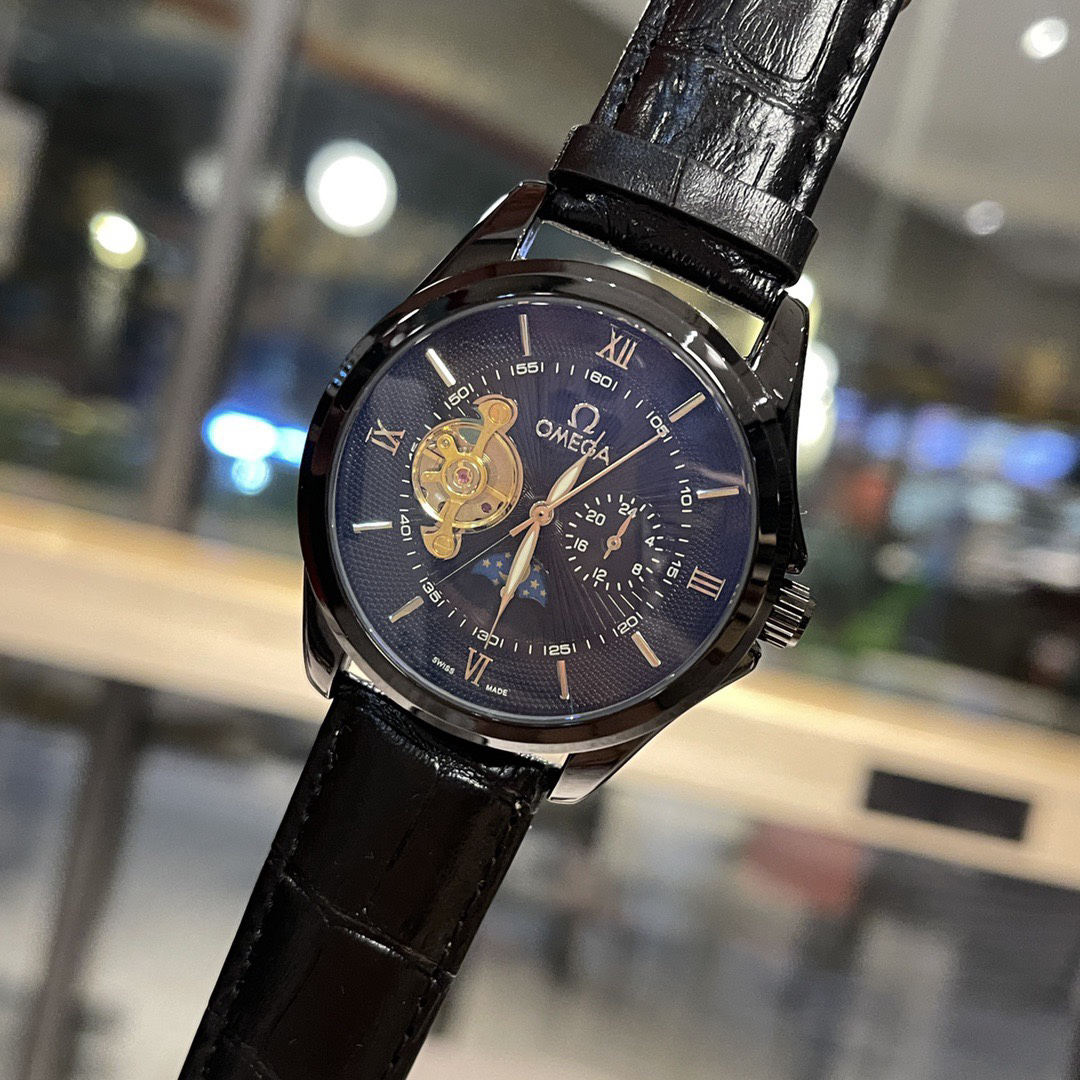 オメガ［Omega］インフライホイール パーペチュアルカレンダー メカニカルウォッチ40MM