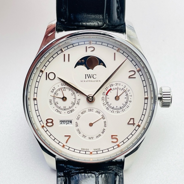 アイ・ダブリュー・シー「IWC」ポルトギーゼ パーペチュアルカレンダー 腕時計 42mm