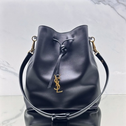 サンローラン「Saint Laurent」Paris Vill ドローストリング ショルダーバッグ