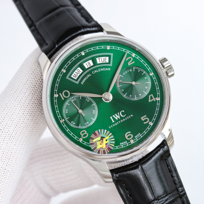 アイ・ダブリュー・シー「IWC」ポルトギーゼ アニュアルカレンダー 腕時計 44mm