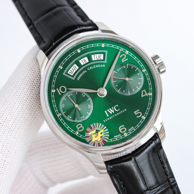 アイ・ダブリュー・シー「IWC」ポルトギーゼ アニュアルカレンダー 腕時計 44mm