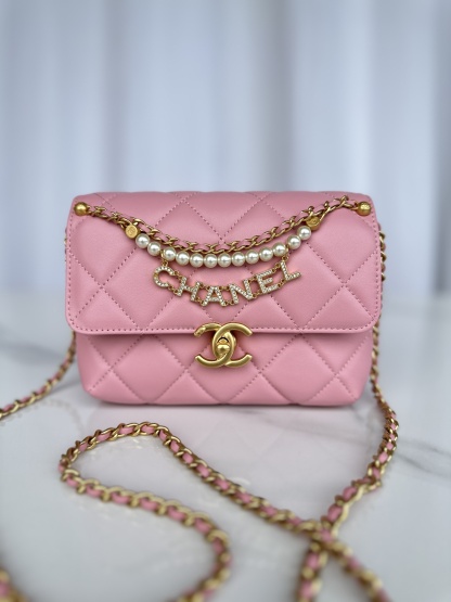 シャネル「Chanel」クラシック フラップ メタリックアクセント ショルダーバッグ