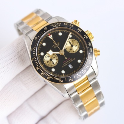 チューダー「Tudor」ブラックベイ クロノ スチール 腕時計41MM