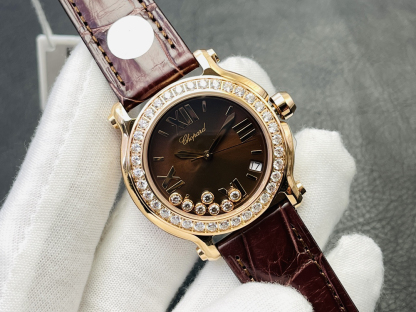 ショパール「Chopard」ハッピーダイヤモンド レディースウォッチ36MM