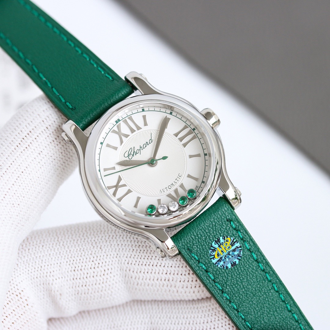 ショパール「Chopard」ハッピーダイヤモンド レディースウォッチ36MM