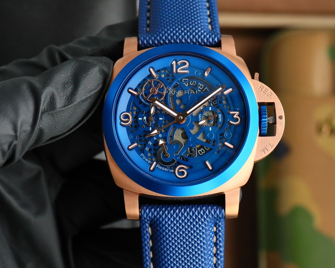 パネライ［Panerai］Luminor Series Curved Coated Sapphire Glass Watch44MM