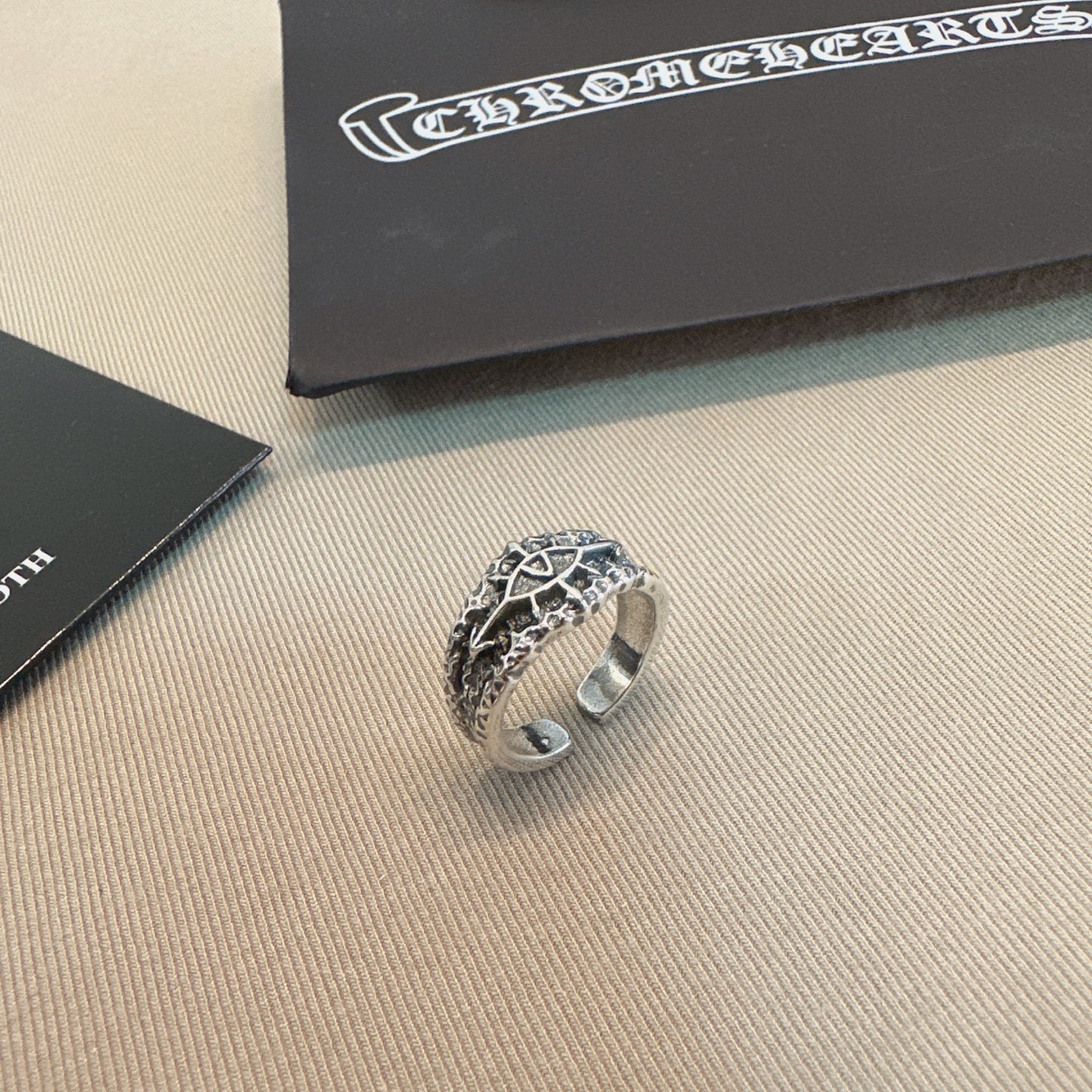 クロムハーツ「Chrome Hearts」クラシックヴィンテージ＆モダンリング - サイズ調整可能