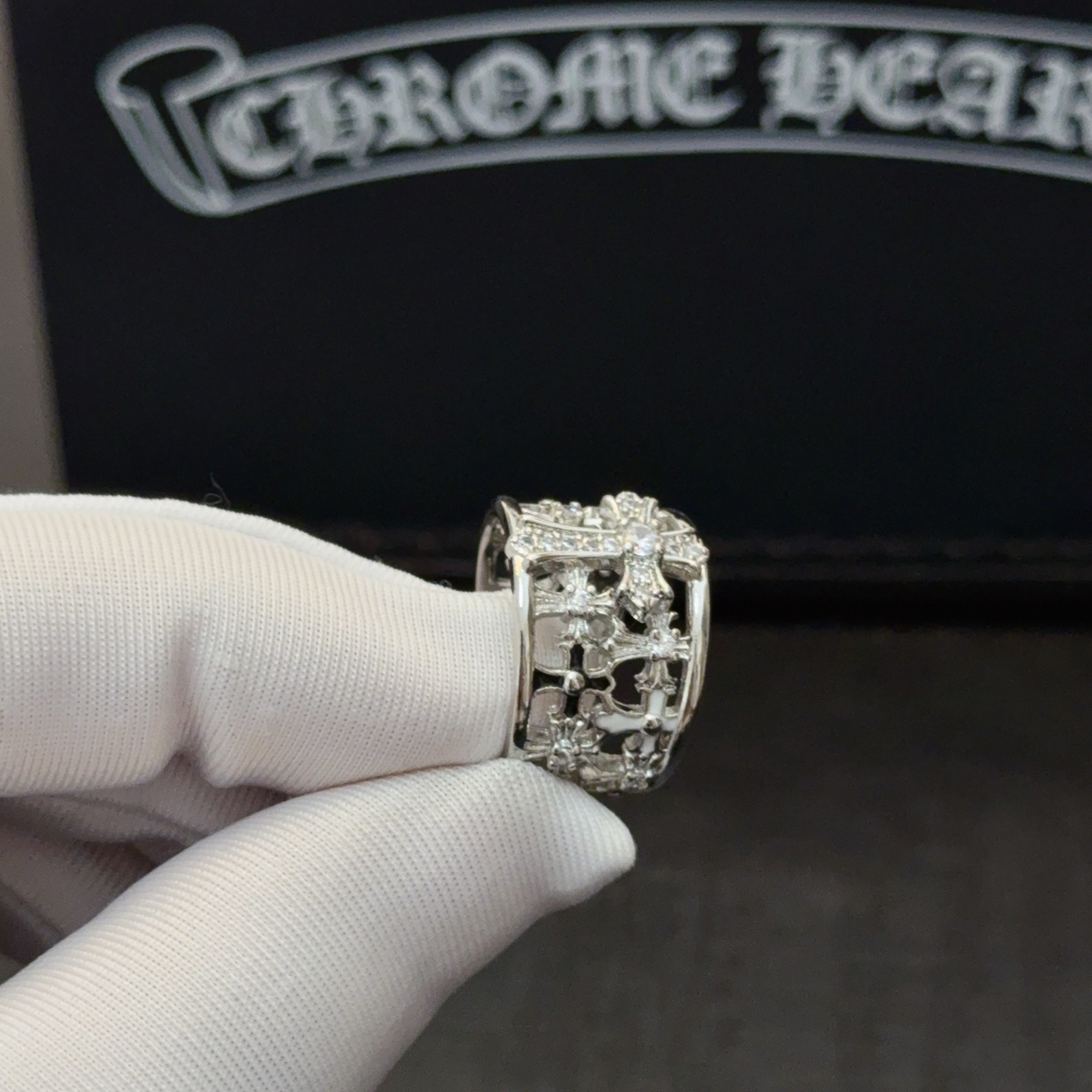 クロムハーツ「Chrome Hearts」クラシックヴィンテージ＆モダンリング - サイズ調整可能