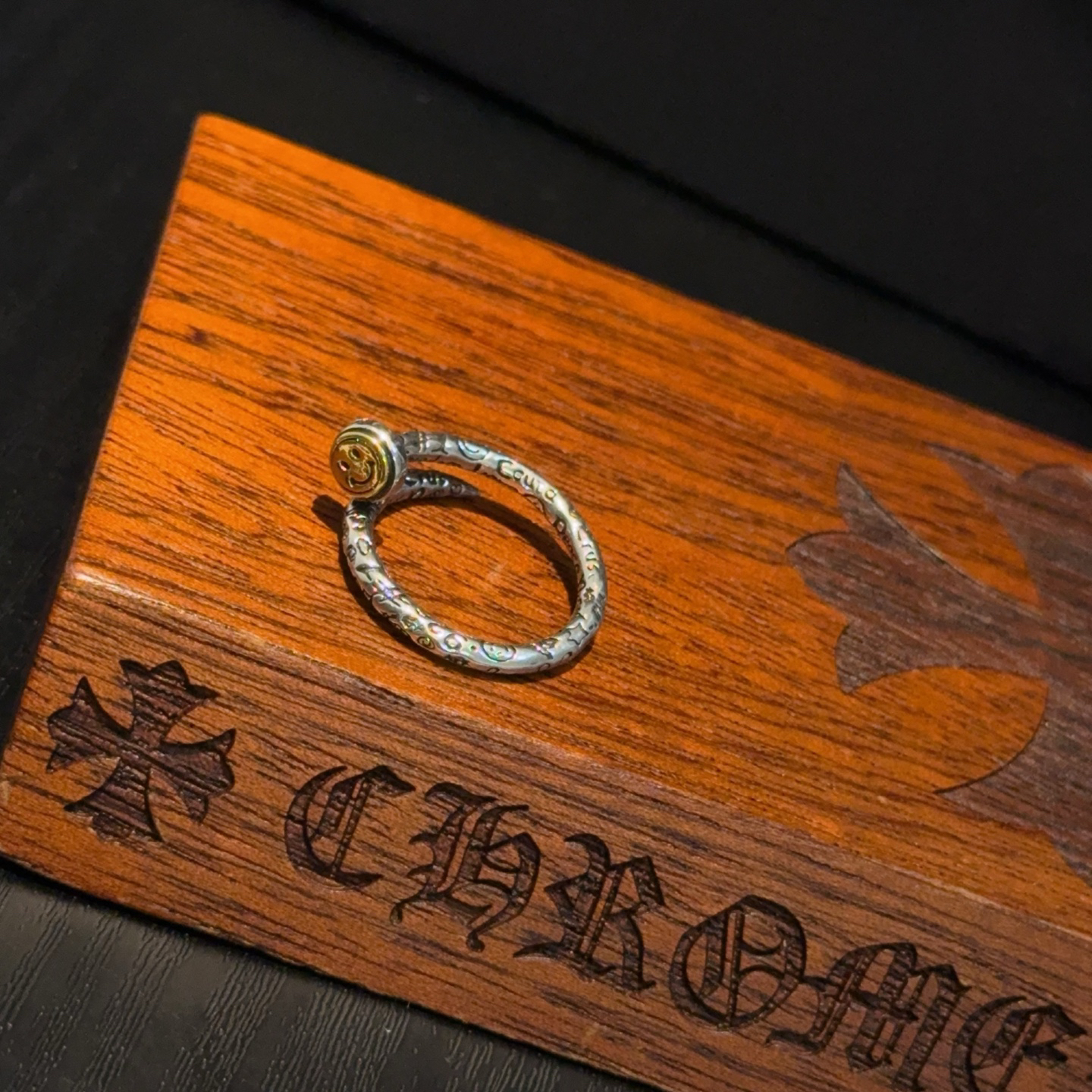 クロムハーツ「Chrome Hearts」クラシックヴィンテージ＆モダンリング - サイズ調整可能