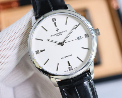 ヴァシュロン・コンスタンタン「Vacheron Constantin」ガラス メンズウォッチ40MM