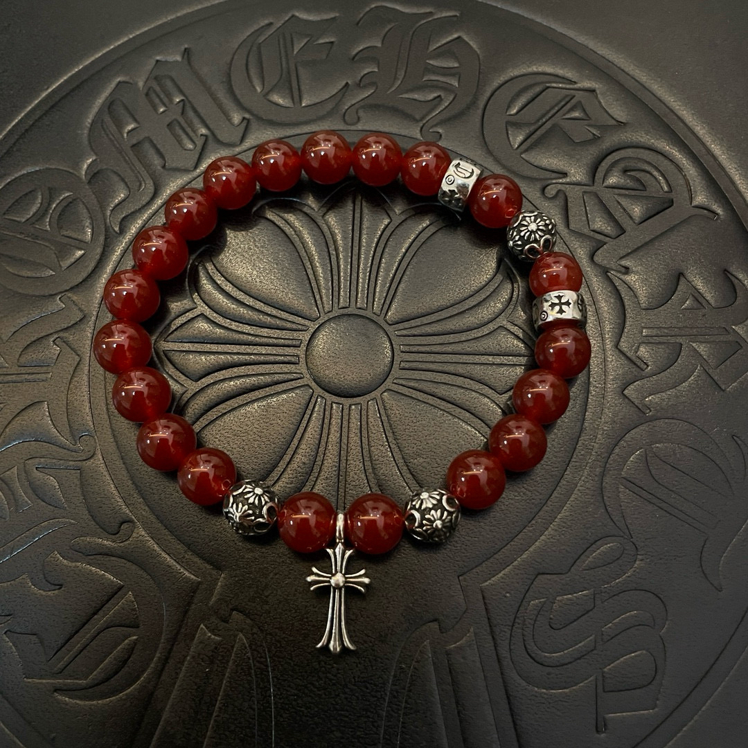 クロムハーツ「Chrome Hearts」ブレスレット - ヴィンテージ＆ロックテイスト ペア用