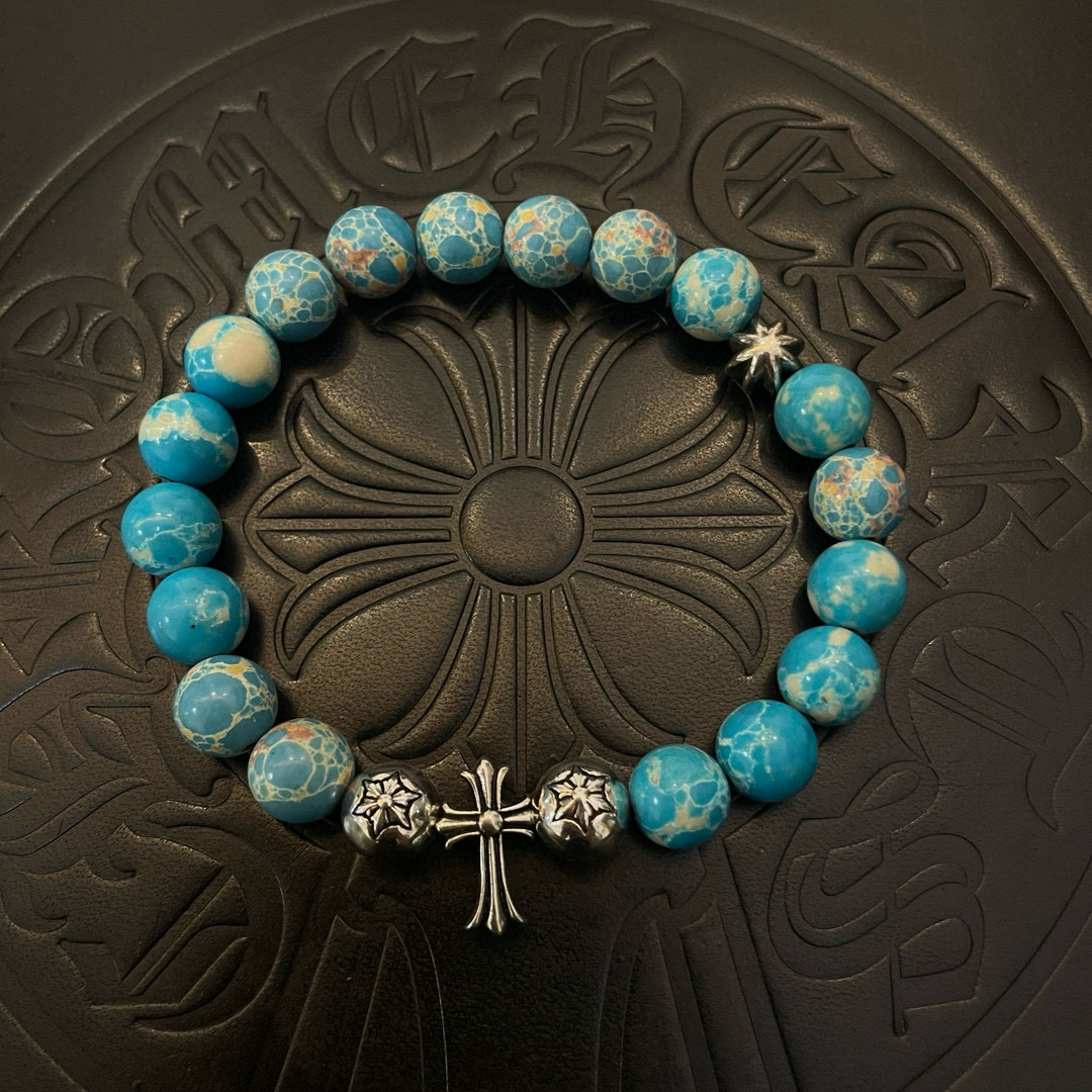 クロムハーツ「Chrome Hearts」ブレスレット - ヴィンテージ＆ロックテイスト ペア用