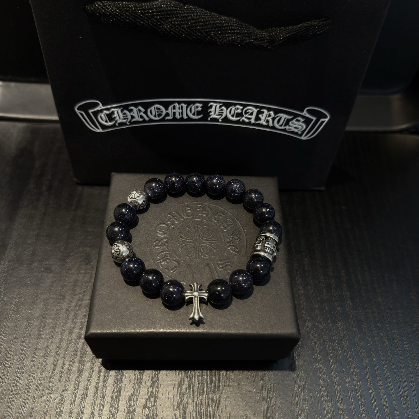 クロムハーツ「Chrome Hearts」ブレスレット - ヴィンテージ＆ロックテイスト ペア用