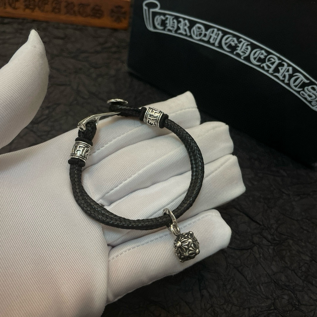 クロムハーツ「Chrome Hearts」ブレスレット - ヴィンテージ＆ロックテイスト ペア用