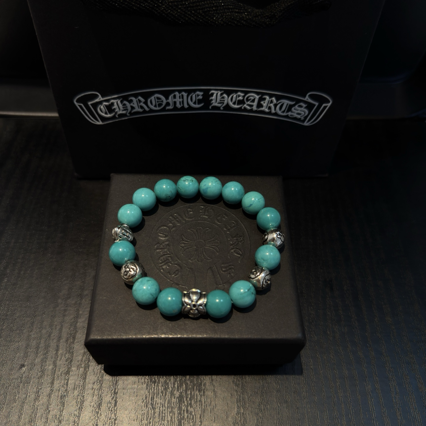 クロムハーツ「Chrome Hearts」ブレスレット - ヴィンテージ＆ロックテイスト ペア用