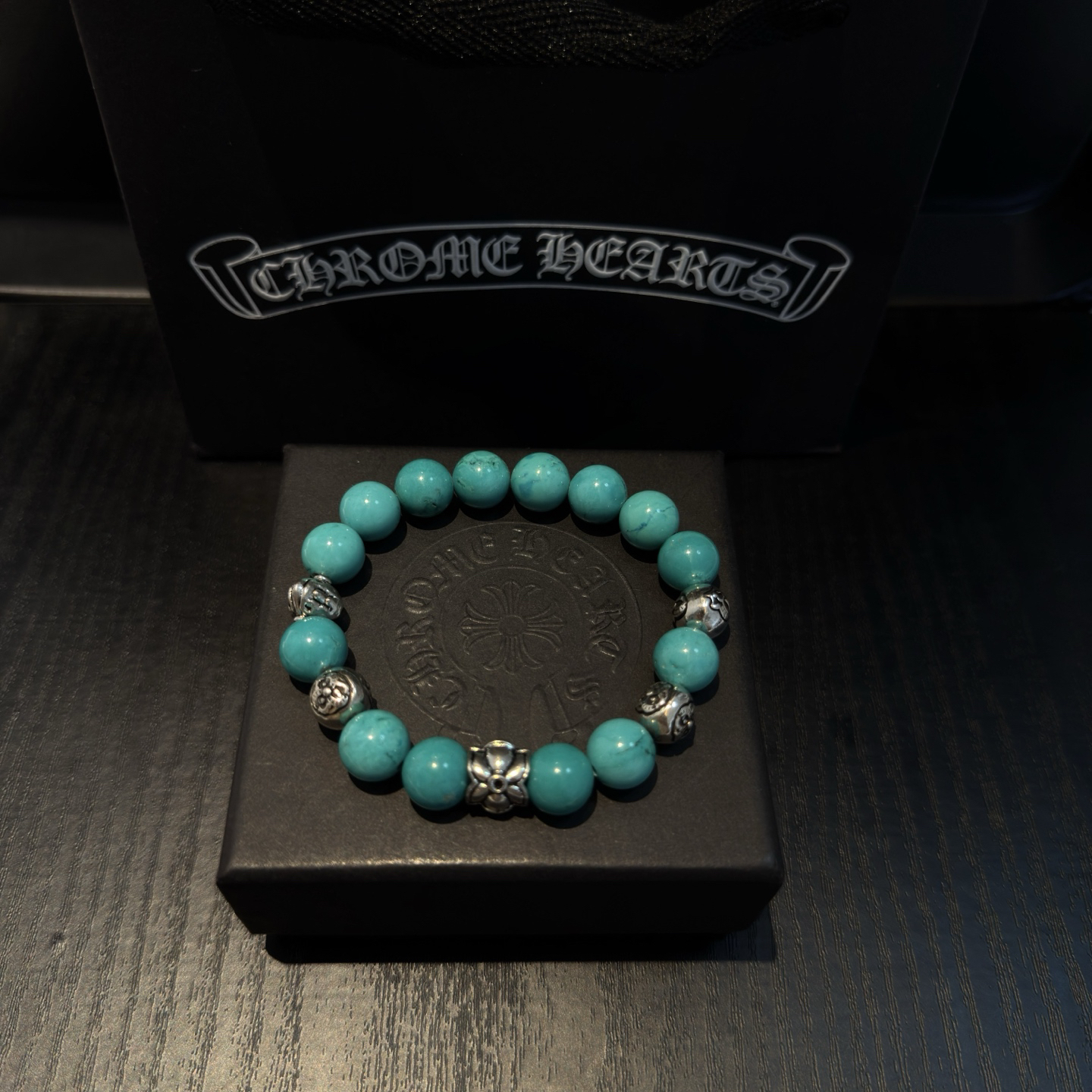 クロムハーツ「Chrome Hearts」ブレスレット - ヴィンテージ＆ロックテイスト ペア用